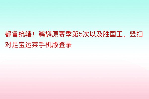 都备统辖！鹈鹕原赛季第5次以及胜国王，竖扫对足宝运莱手机版登录